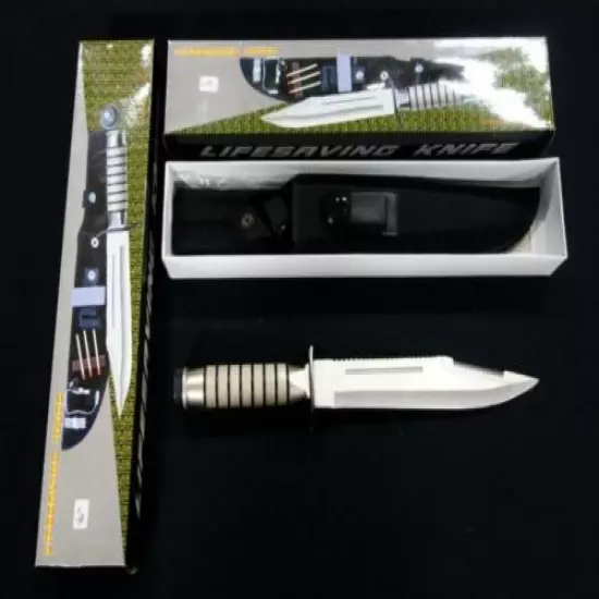 12.75 Inch Survival Knife w/ Nylon Sheath