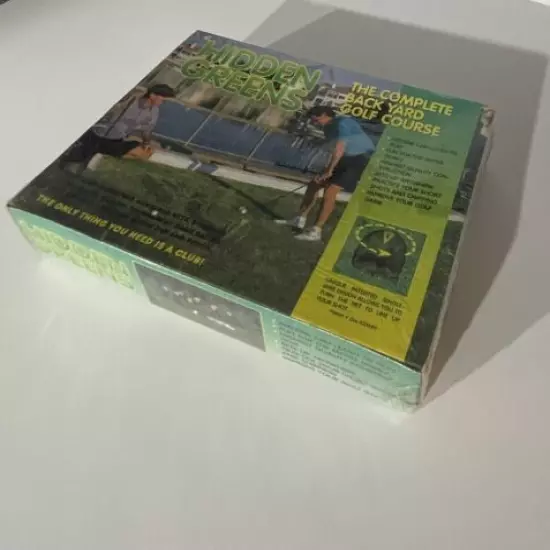 Hidden Greens The Complete Backyard Golf Course Practice Box Set Sealed 1993