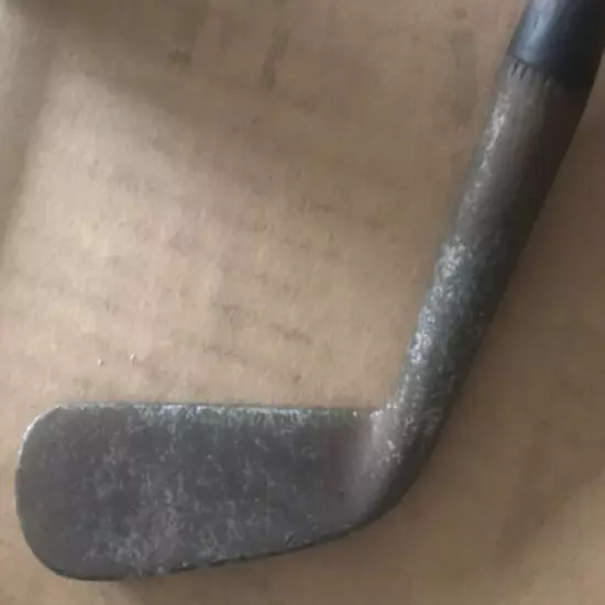 Antique Nicholls Special Putter Wood Shaft Right Handed