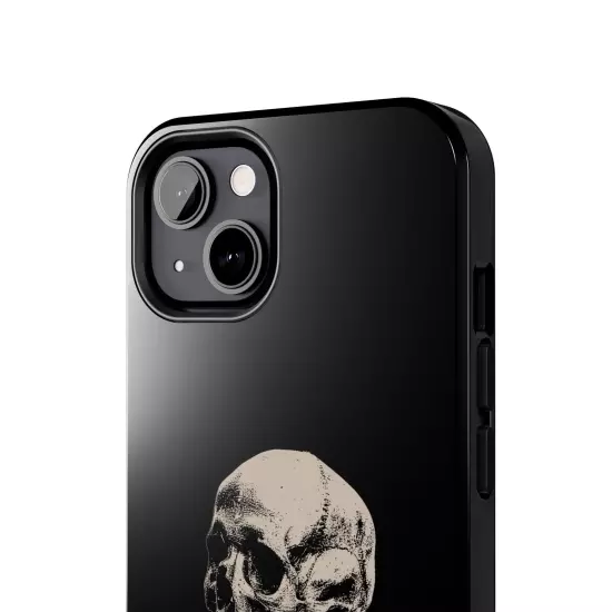 Dark Skeleton Skull Tough iPhone & Samsung Galaxy Cases Cover, Gift For Men