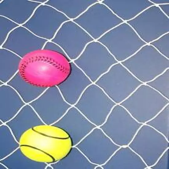 100' X 3' BASEBALL SOFTBALL HOCKEY NYLON BACKSTOP NETTING 2" MESH #15