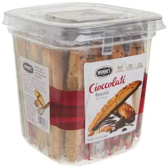 Biscotti Value Pack with Larger Cookies, Cioccolati, Red, Cioccolati Hazelnut, 3