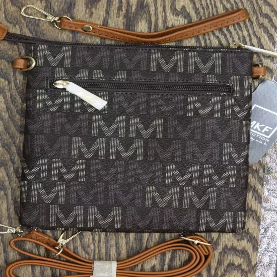 nWT MKF Collection Valerie Signature M Crossbody Bag. MU6355