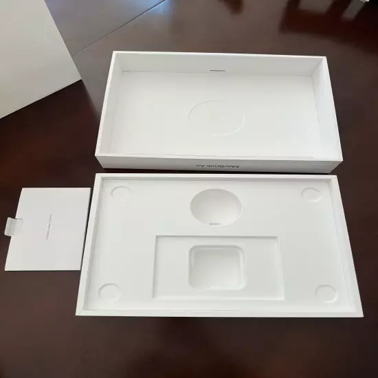 Apple MacBook Air M3 Original Empty Box And Bag ONLY