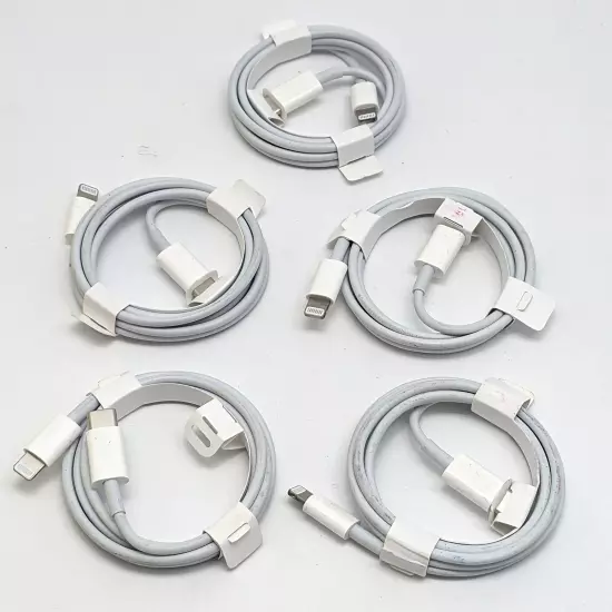 Apple USB-C to Lightning Charging Cables, Various Lengths Lot of 35