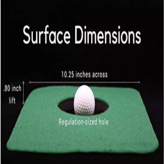 Indoor Putting Mat Golf Cup Hole Training Equipment Sports Fitness Balls