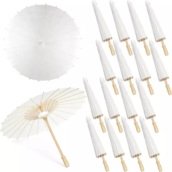 30/40/50PCS Parasol Umbrellas Wedding Photo Cosplay Prop Bridal Baby Party Craft