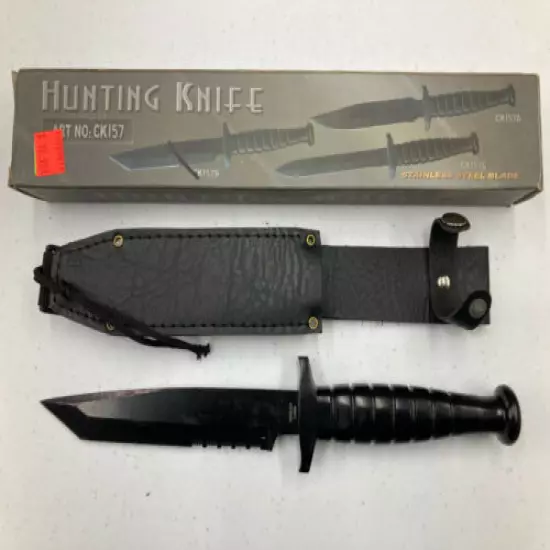 Tactical/Combat/Hunting/Camping/Survival Knife w/ Sheath Item# CK157B