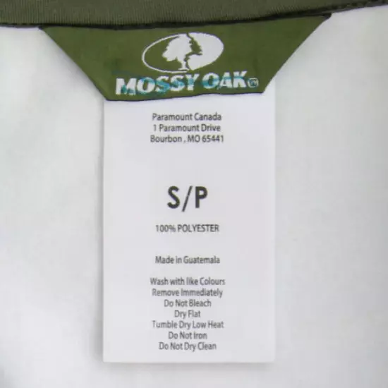 Mossy Oak Hoodie Pullover, Men's Performance Hunting Camouflage Fleece Lined