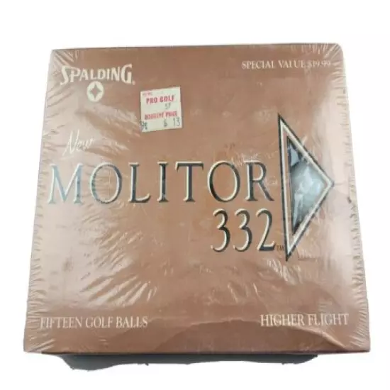 Spalding Molitor 332 Golf Balls 15pk White from 1996