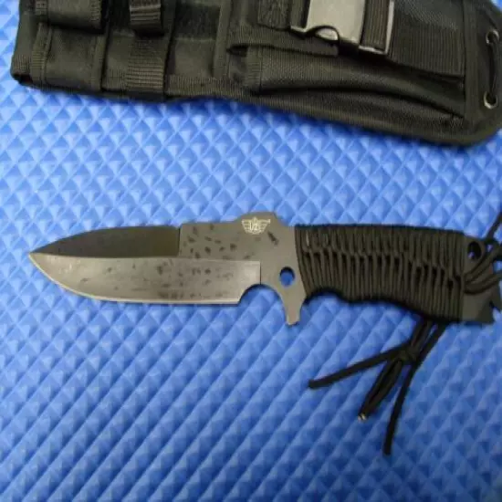 UZI Tactical Knife Field Commander w/Black Sheath Campco UZK-FXB-002