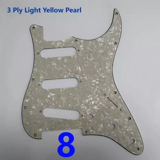 Guitar Prewired Loaded Strat Pickguard with Coil Splitting Alnico5 Pickup for ST