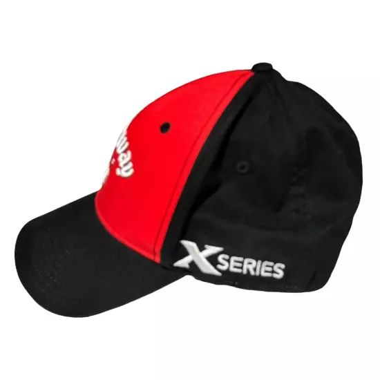 Callaway Golf X Series Hat A-Flex Red Black Tee It Up Show