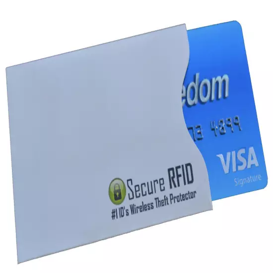 Secure RFID Blocking Sleeves Credit Cards Passports Protector Shield Holders