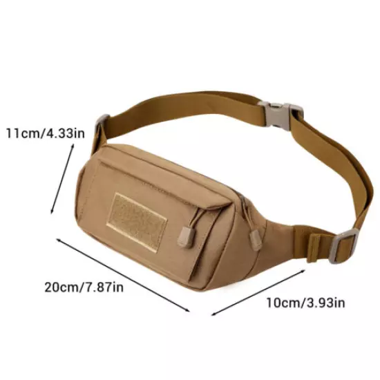 Nylon Tactical Waist Bags Messenger Pack EDC Storage Pouch Waterproof Outdoor