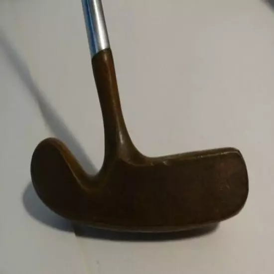 Vintage Acushnet John Reuter Jr. Bullseye Golf Putter HB M5 S Made In USA