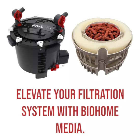 Biohome PLUS Media For Aquarium & Pond Filter (FREE bacteria balls)