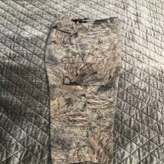 Cabela’s Men Camo Hunting Lightweight Cargo Style Pants Sz 38R Cotton/Poly