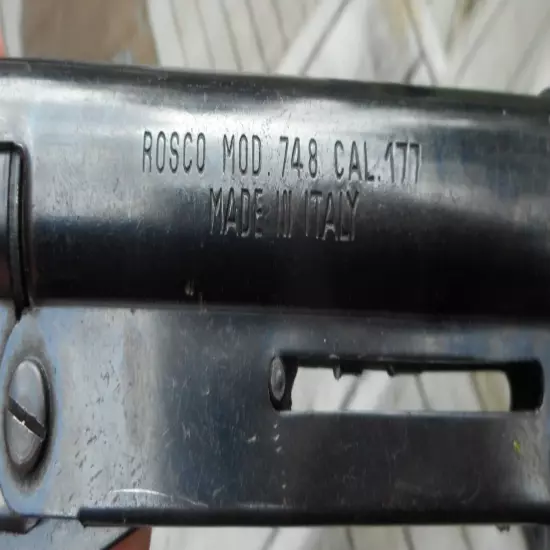 Vintage Rosco Mod 74 8 Cal.177 Air Rifle Made in Italy