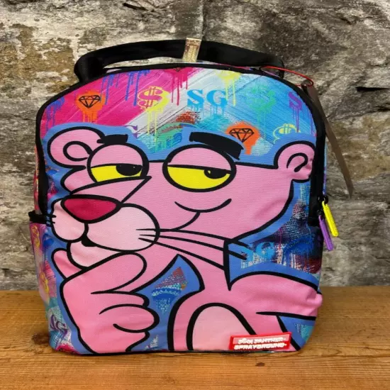 SPRAYGROUND PINK PANTHER ART "MINI" BACKPACK M6698 LIMITED NEW IN BAG WITH TAGS