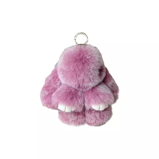 Bunnylulu Keychain Handmade Cute Plush Bunny Keychain Various Colors New