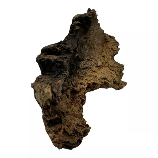 Missouri Ozark Area Driftwood Decor For Aquarium 8½"×5"×3" Swirl Wood Pattern 