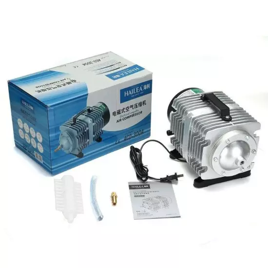 380W 220V Compressor Electromagnetic Aquarium Pump Oxygen Aquarium Compressor