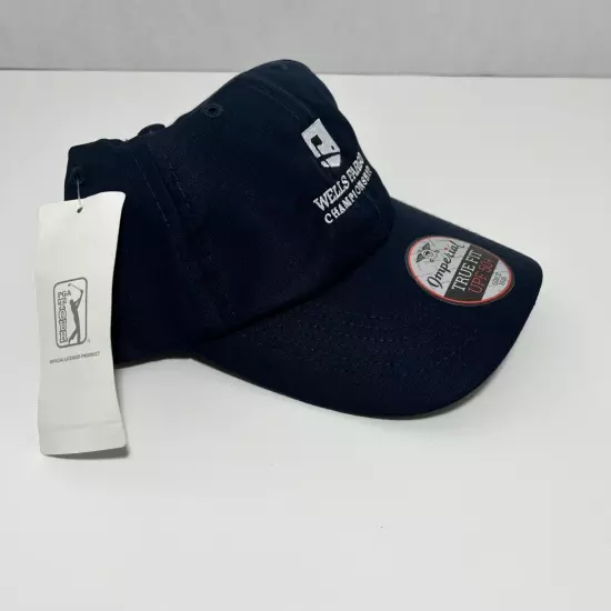 Imperial Wells Fargo Golf PGF Championship Cap Hat Adjustable Blue One Size NWT