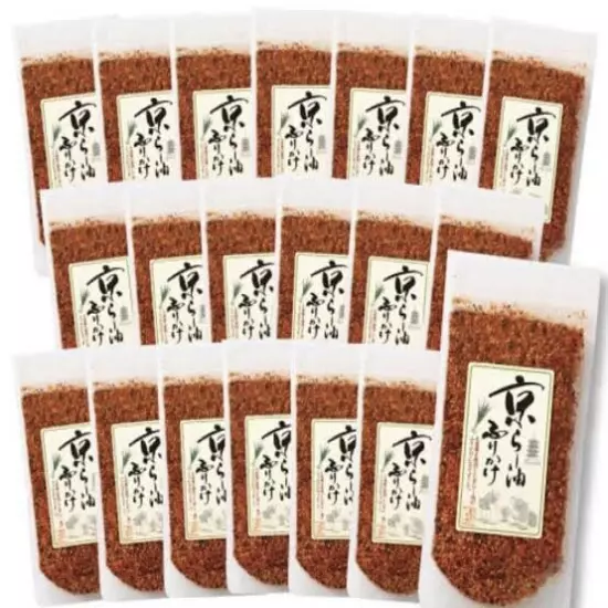 KYOTO FURIKAKE RA-YU RAYU SPRINKLE SEASONING CHILLI OIL 80g SET MAIKO JAPAN