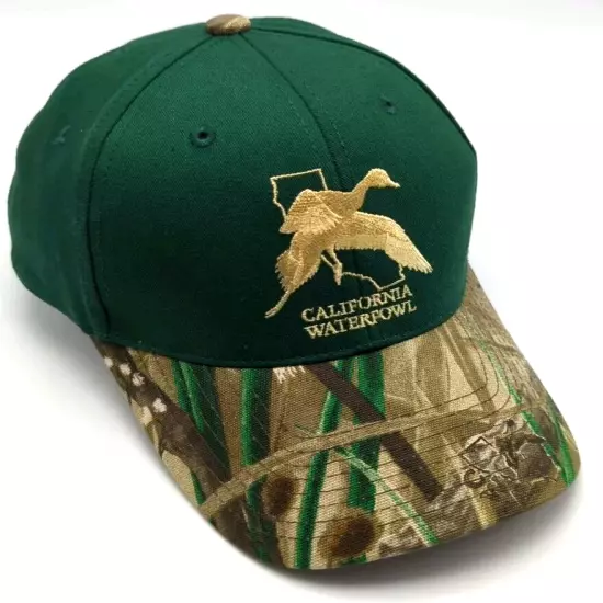 CALIFORNIA WATERFOWL Marin County hat green adjustable cap 25th Anniversary