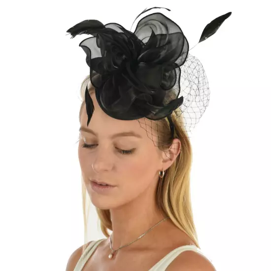 Melbourne Cup Spring Races Racing Carnival Headband Clip Hatinator Fascinator