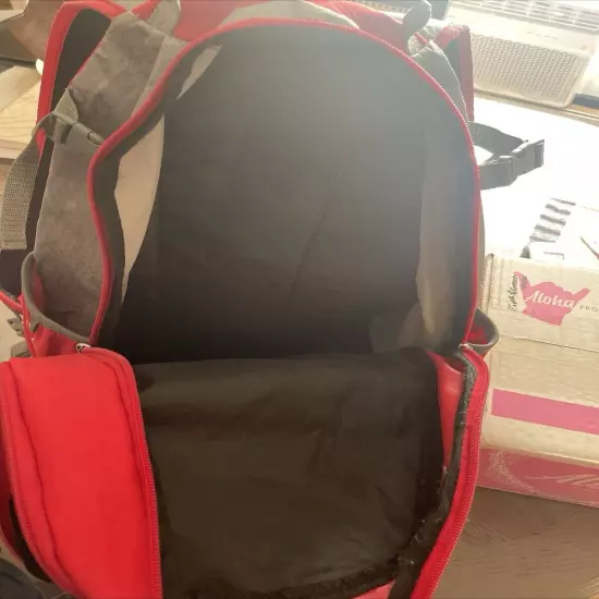 Red and Gray Marucci Sports Backpack