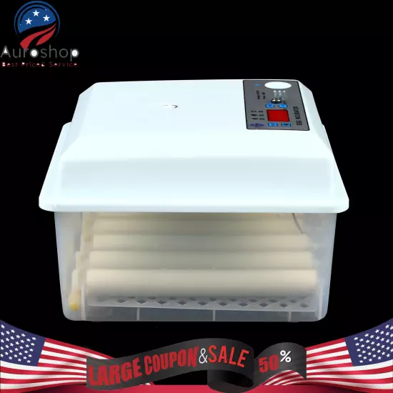 16 Eggs Fully Automatic Hatcher for Hatching Chicken Goose Egg Incubator 30W