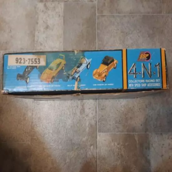 Vintage SSP Super Sonic Power Empty Cardboard Box