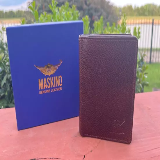 Men’s Genuine Leather Bi-Fold Wallet