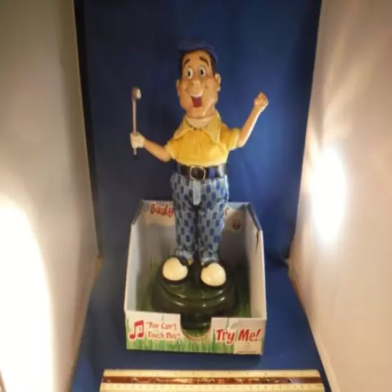 New Booty Shaking & Moving Golfer GAG GIFT "You Can't Touch This" Music Box