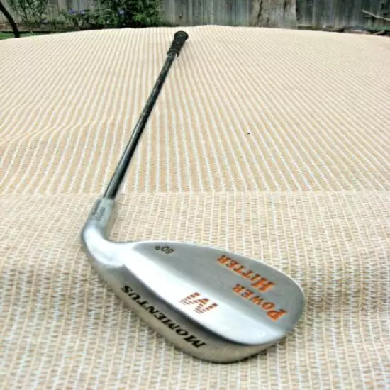 Momentus Power Hitter Weighted 60* Wedge Swing Trainer / RH Steel Shaft