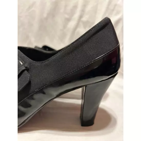 A2 Aerosoles Peep Toe Comfy Heels Women’s Size 10 Cushioned Excellent Condition 