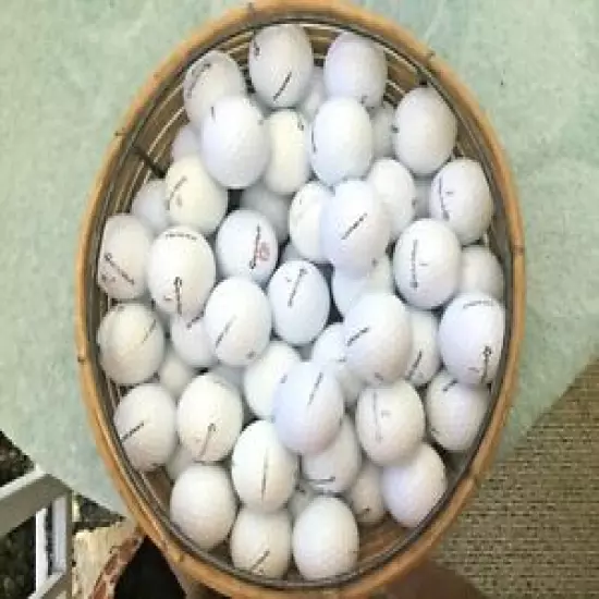 64 NEAR MINT AAAA TAYLORMADE GOLF BALLS: 42 BURNER SOFT BURNERSOFT & 22 BURNER