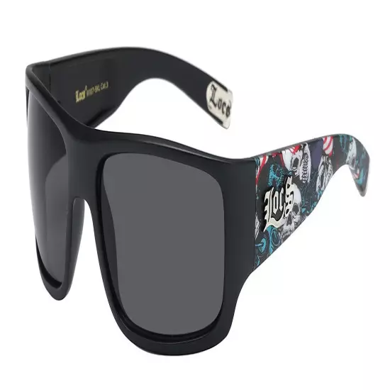 LOCS Hardcore Gangster Sunglasses Classic Lowrider Biker Cholo Designer Eyewear