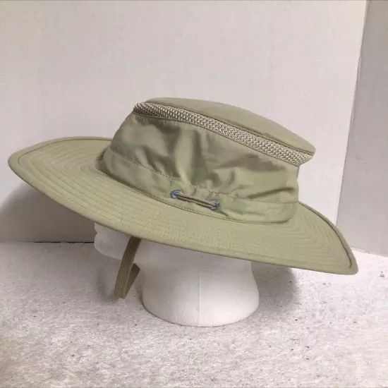 TILLEY ENDURABLES Men’s THE TILLEY AIRFLO Hat Beige Khaki Made In Canada 7 3/8