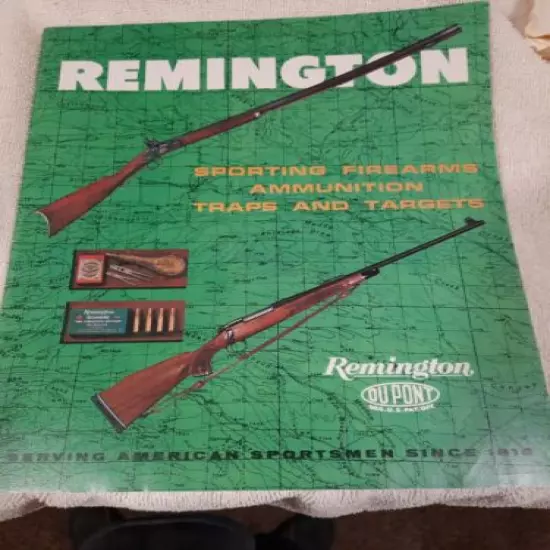 Vintage Remington Advertising. 1965 and 1966 plus bonus. Lot of 3 total.