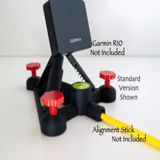 Adjustable Alignment & Leveling Stand for Garmin Approach R10