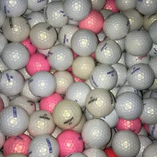 24 Assorted Brands & Colors Lady Golf Ball Mix AAAAA Precept Callaway Noodle