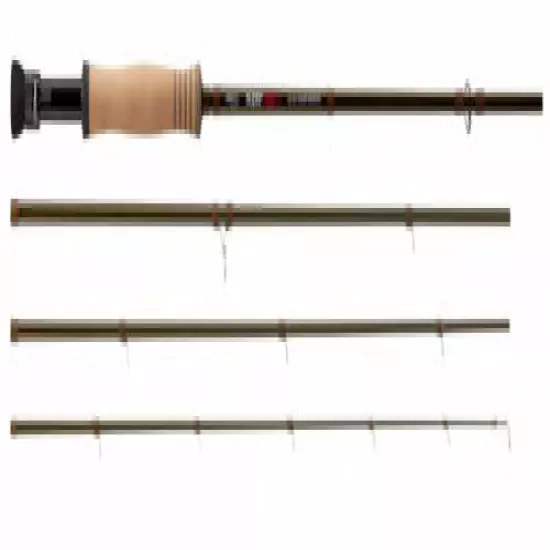 Airflo Super Stik 2 Trout Sea Trout Salmon Fly Fishing Rod with Protective Cordu