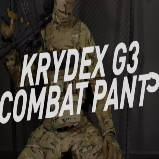 KRYDEX G3 Combat Uniform Set Tactical Shirt & Trousers & Knee Pads Ranger Green