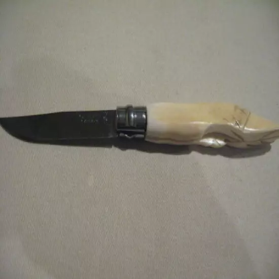 FRENCH OPINEL KNIFE, UNIQUE CUSTOM, NUMBER 6 , 18TH CENTURY HANDLE