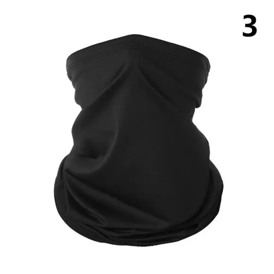 Elastic Face Masks Cooling Covering Breathable Neck Gaiter Bandana Wicking Scarf