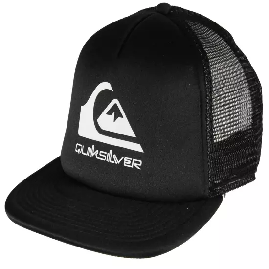 Quiksilver Foamslayer Trucker Hat - Classic Black - New