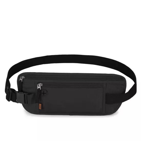 Travel Money Belt RFID Blocking Sports Waist Bag Fanny New Pack Hidden Wallet